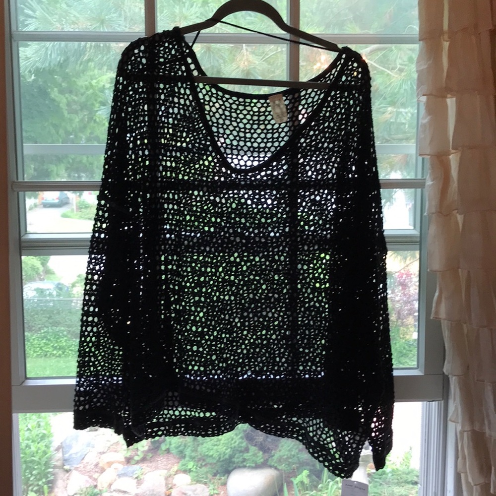 NWT Free People Knit V neck pullover sweater